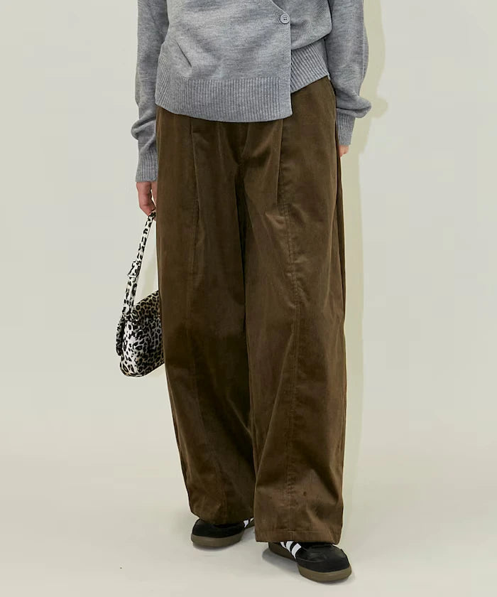 Wide Corduroy Easy Pants [Limited Edition]