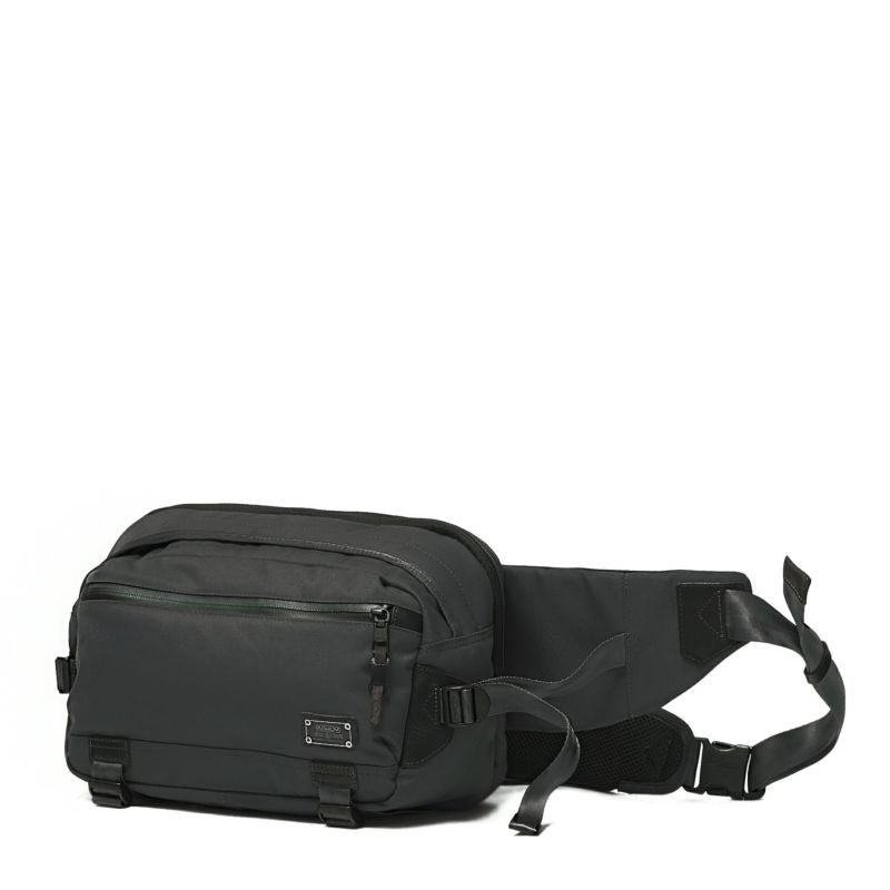 CORDURA DOBBY 305D WAIST BAG sizeL/BLACK
