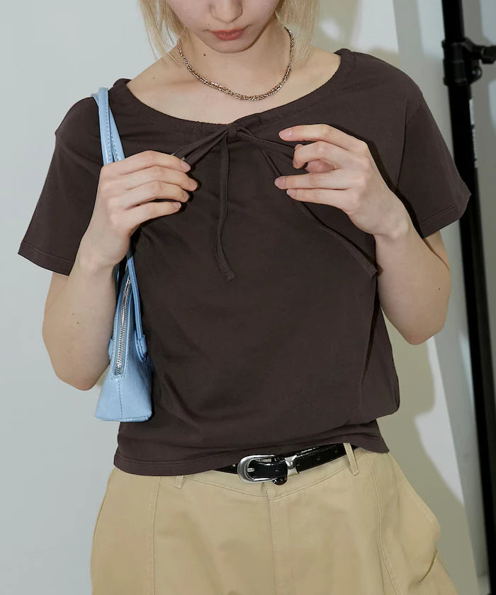 Drawstring Ribbon T-Shirt Limited Edition