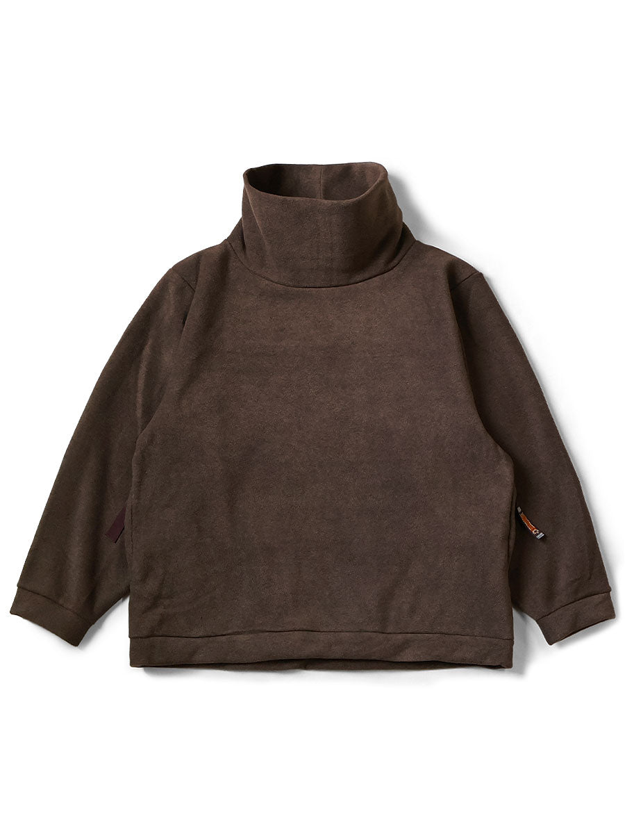Reverse Fleece Big High Neck Sweat