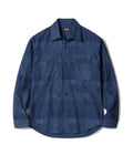 INDIGO PATCHWORK WORK SHIRT