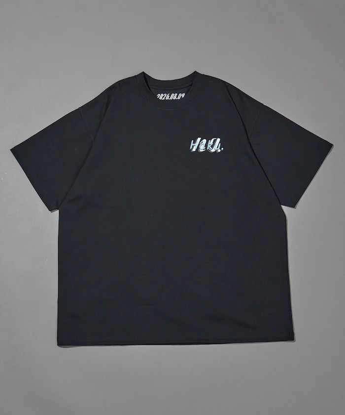 Haku. × FREAK'S STORE Multi-Function Back Print Crew Neck T-Shirt