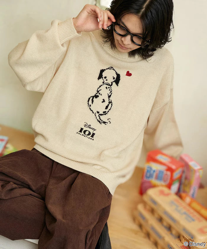 Special Order 101 DALMETIANS HEART KNIT