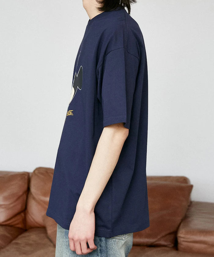 <Functional Material>Mickey Mouse Face T-Shirt Limited Edition