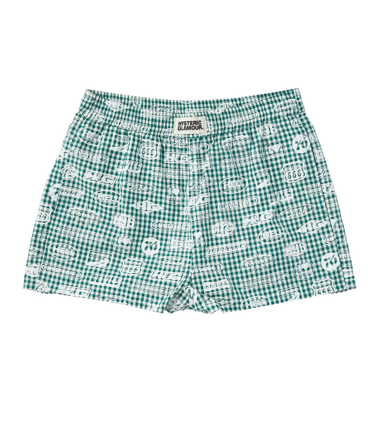 HG Racing Gingham Check Short Pants