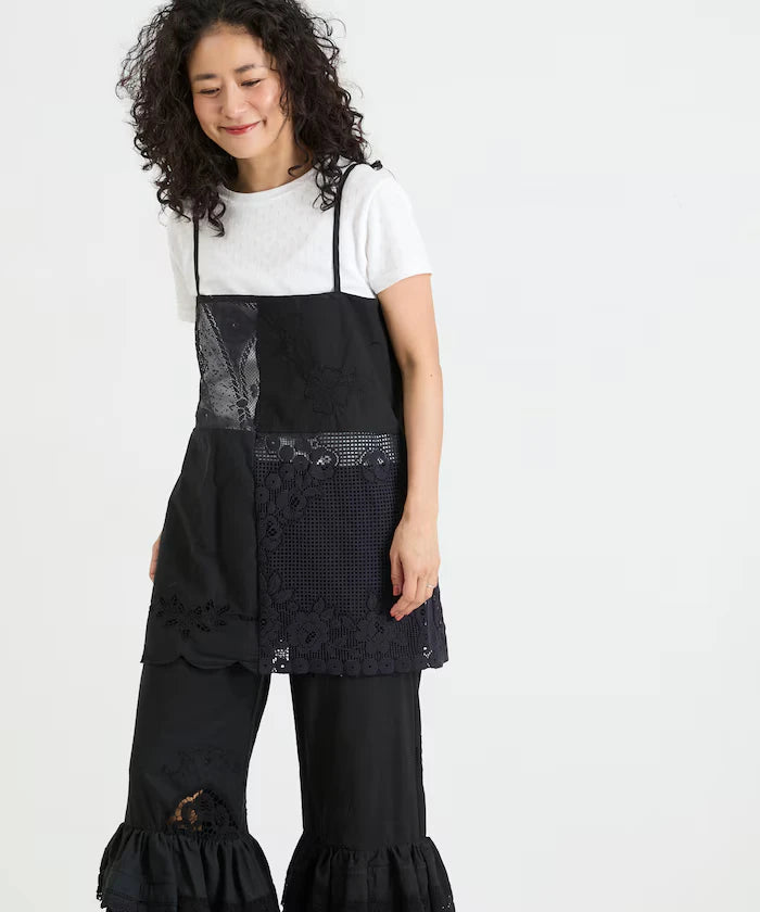 Remake Vintage Lace Patchwork Camisole