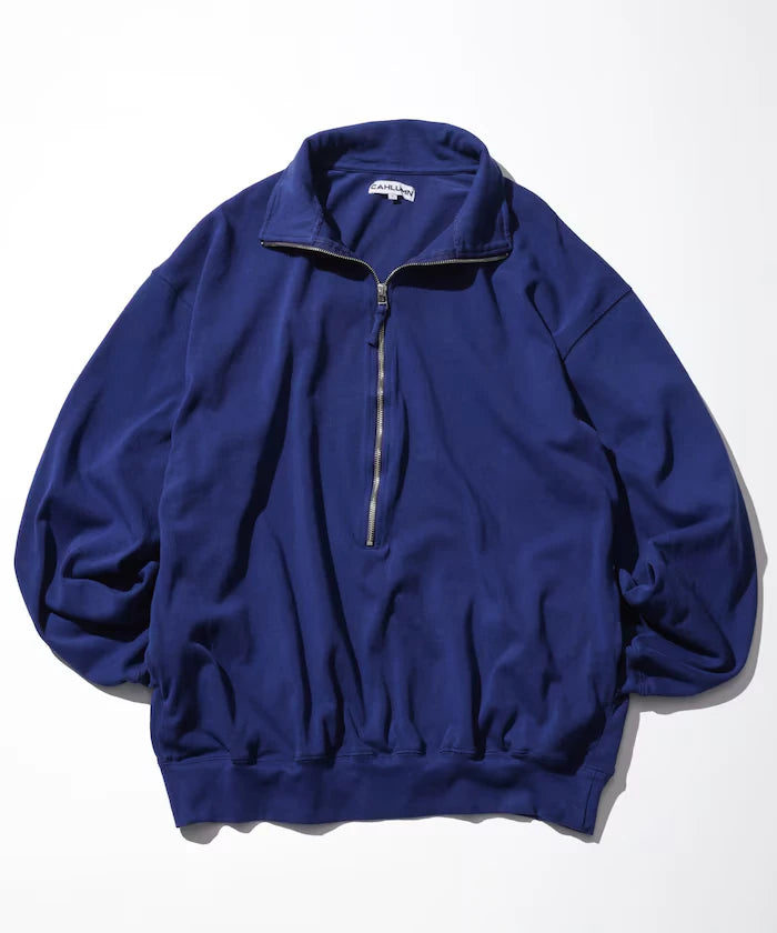 Heavy Weight Jersey 3/4-Zip Cadet Collar Shirt