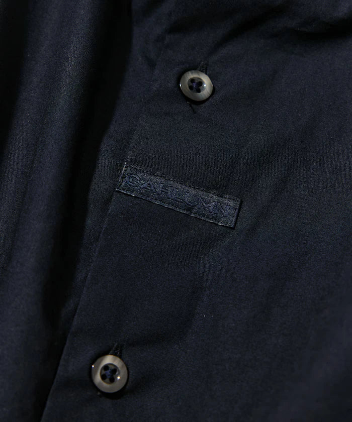Broadcloth Band Collar Shirt