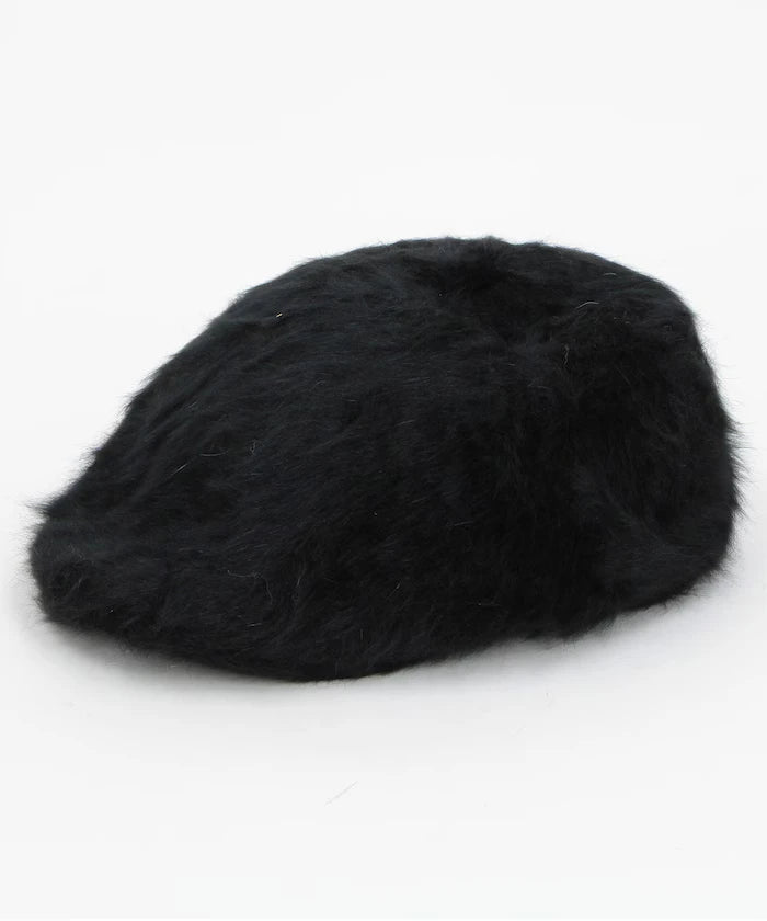 Fake Fur Newsboy Cap