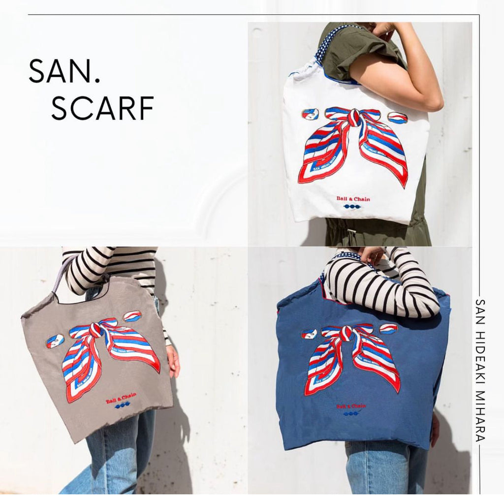 SAN.SCARF(Large Scarf) LARGE #32 NAVY-333102