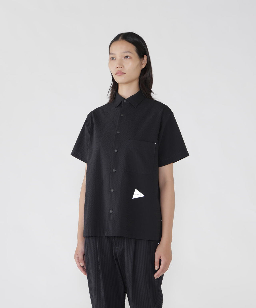 dry soft seersucker SS shirt