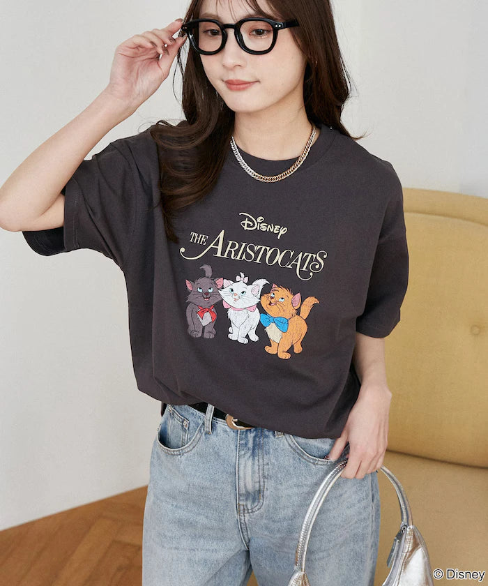 Disney Marie/Disney Marie/Print T-Shirt Limited Edition