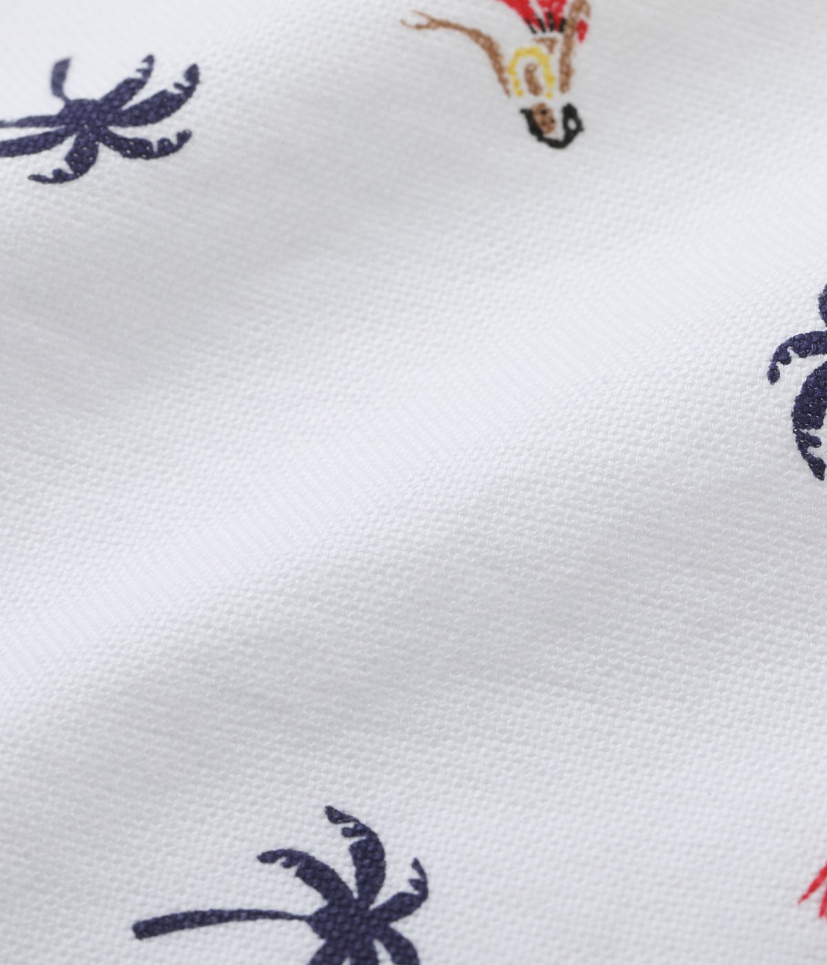 Cotton Oxford B.D. Shirt 'Hula Dancer'