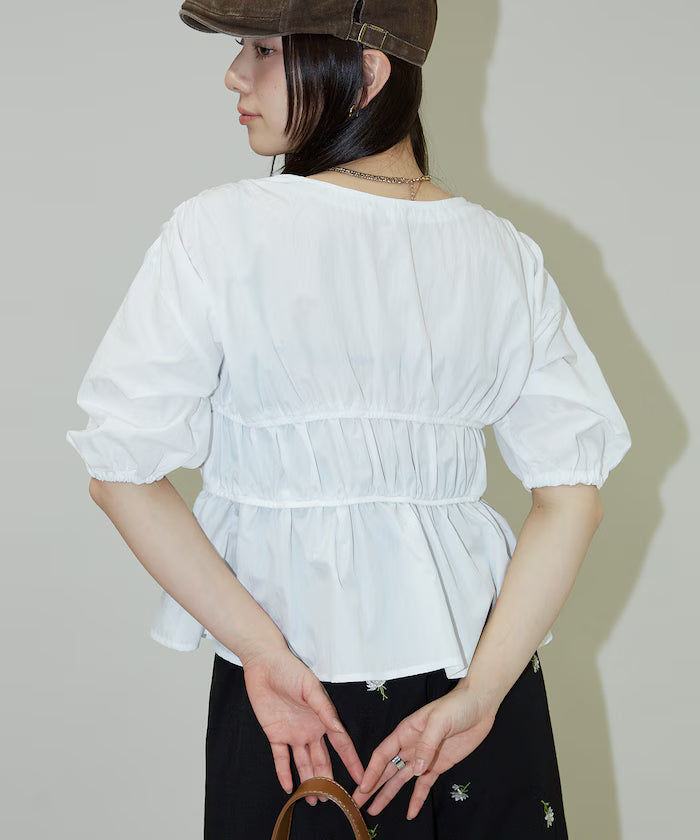 2WAY Shirring Blouse Limited Edition