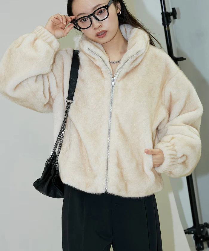 Short Length Fake Fur Blouson Limited Release