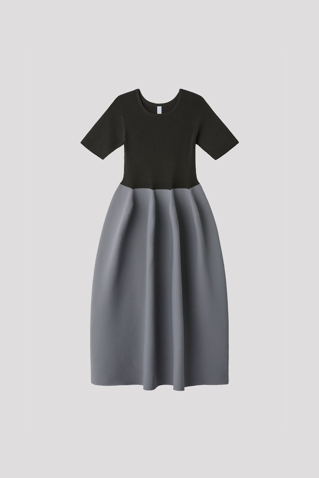 POTTERY CUPRO SHORT SLEEVE DRESS