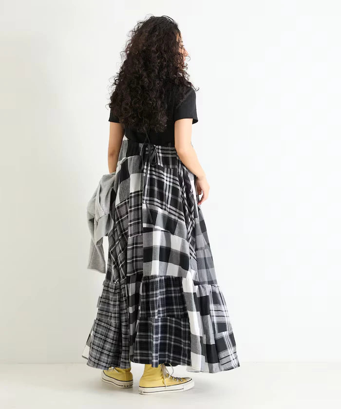 Vintage Remake Check Cami Dress