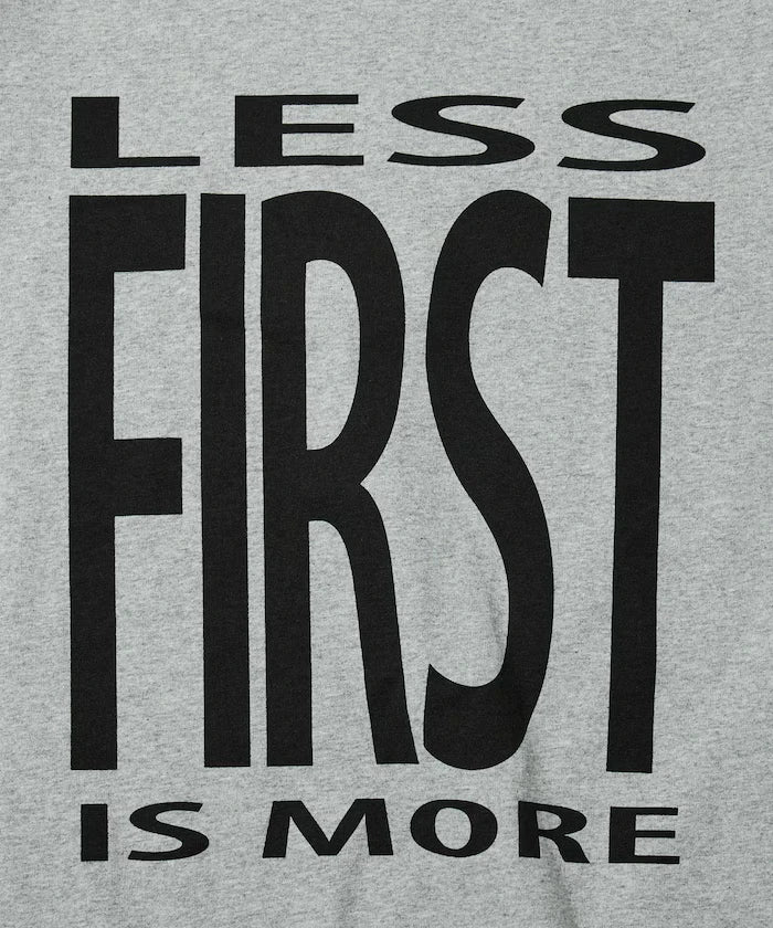 6 Ounce Front Logo Print Crew Neck T-Shirt / Print T-Shirt PRINT BIG FIRST