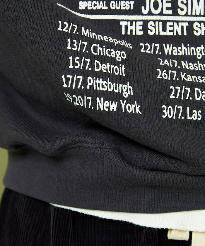 Fade Print Dolman Sweat