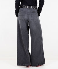 Denim Wide Pants