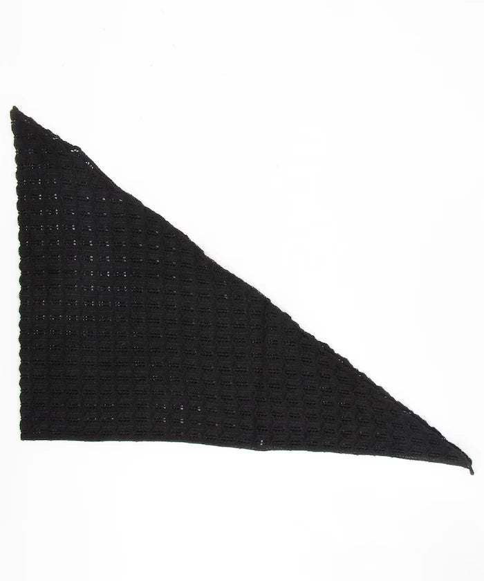 Crochet Triangle Scarf