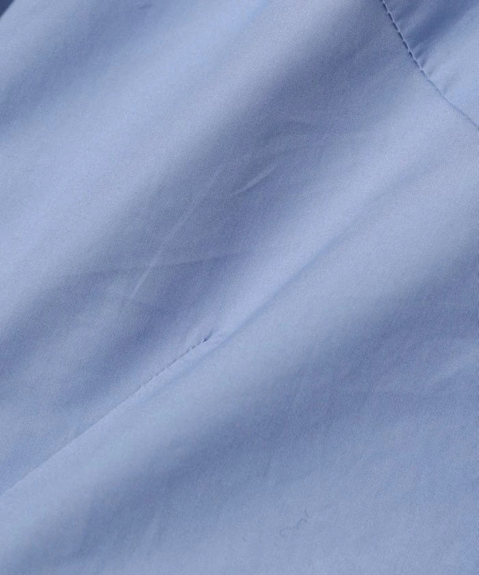 Switching Design Balloon Sleeve Shirt / 5-Minute Sleeve Blouse [Limited Edition]