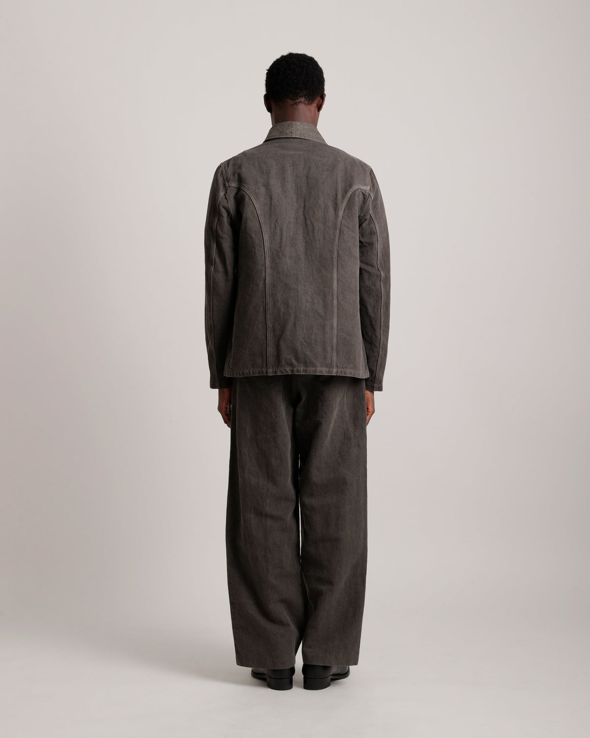 LOT.327 MODIFIED SHAWL COLLAR JACKET