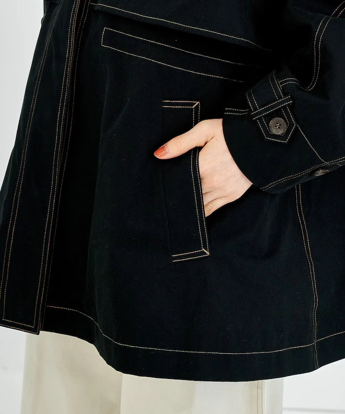 Multiway Boa Vest Coat