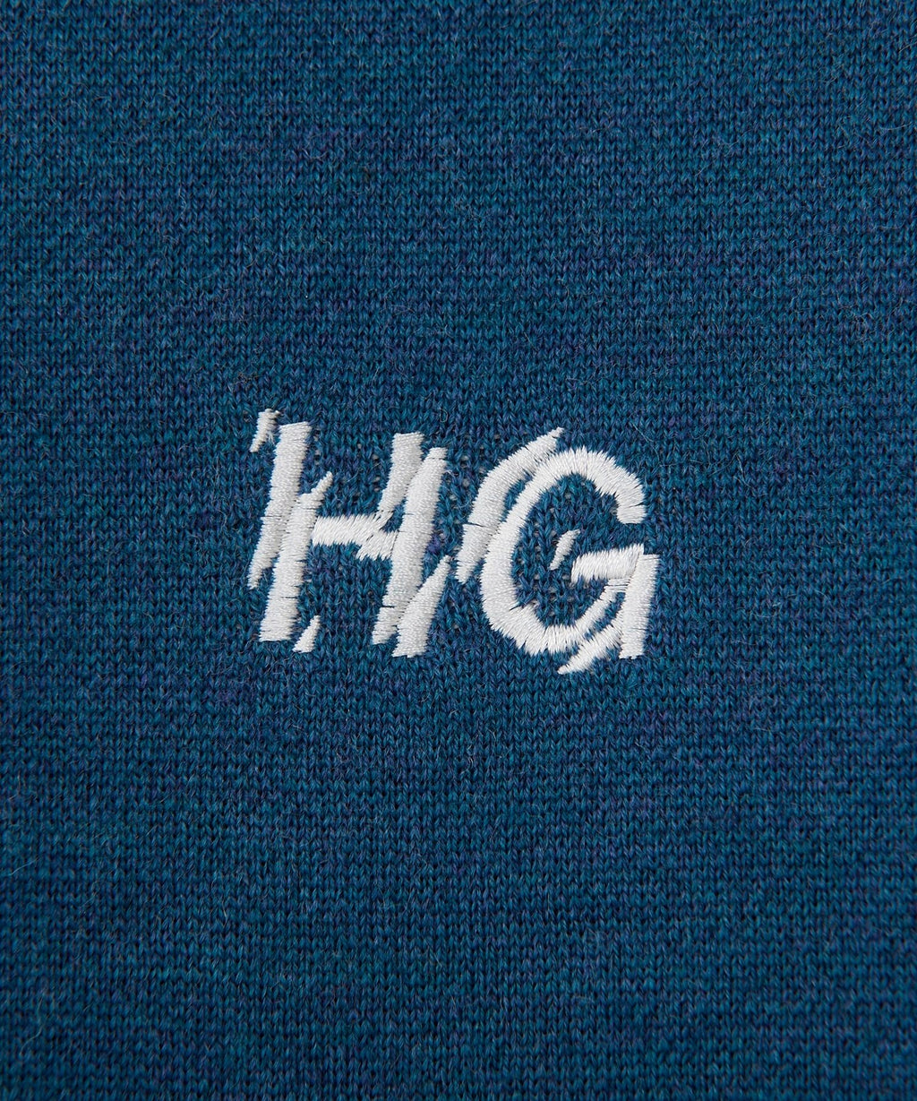 HG NEW WAVE LOGO Embroidered Sweater