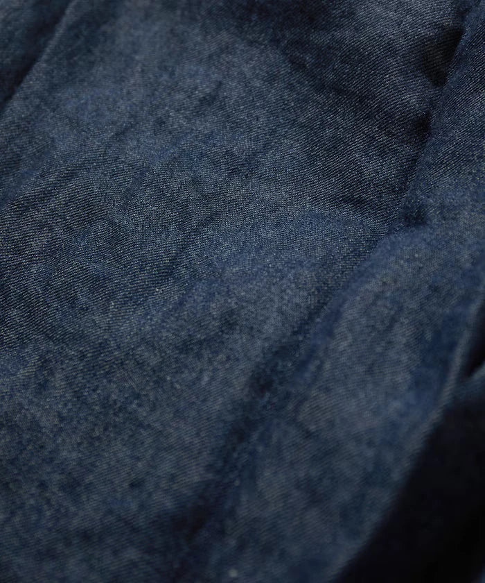 French Linen Denim Tailored Jacket