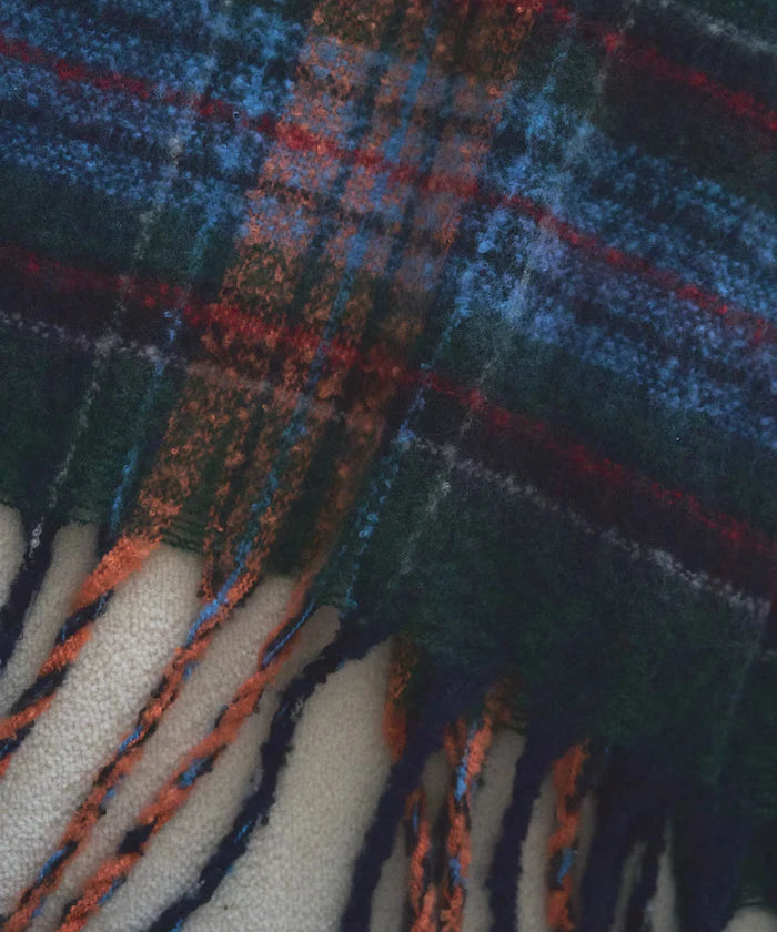 Boucle Check Scarf