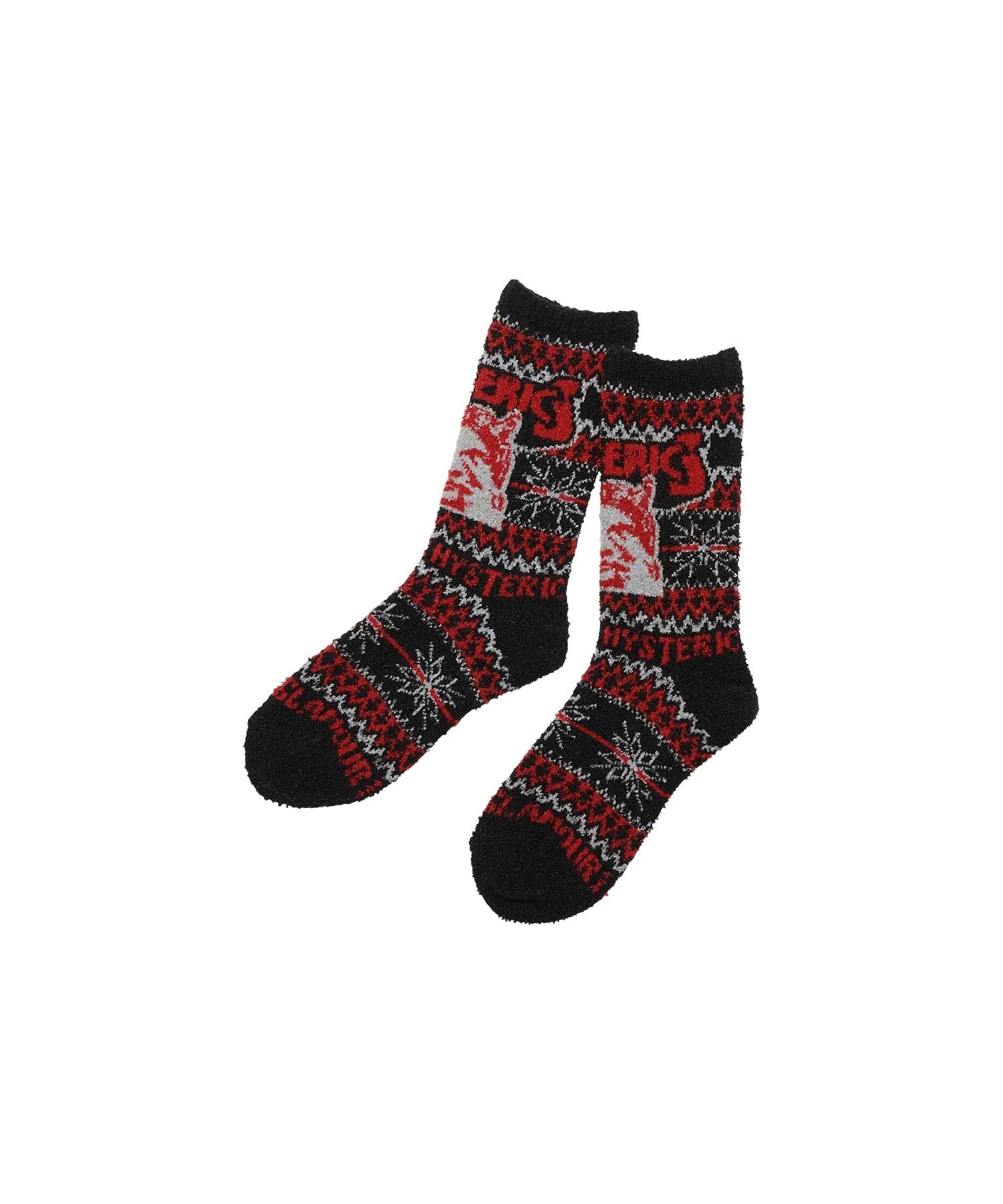 See No Evil Nordic Pattern Socks