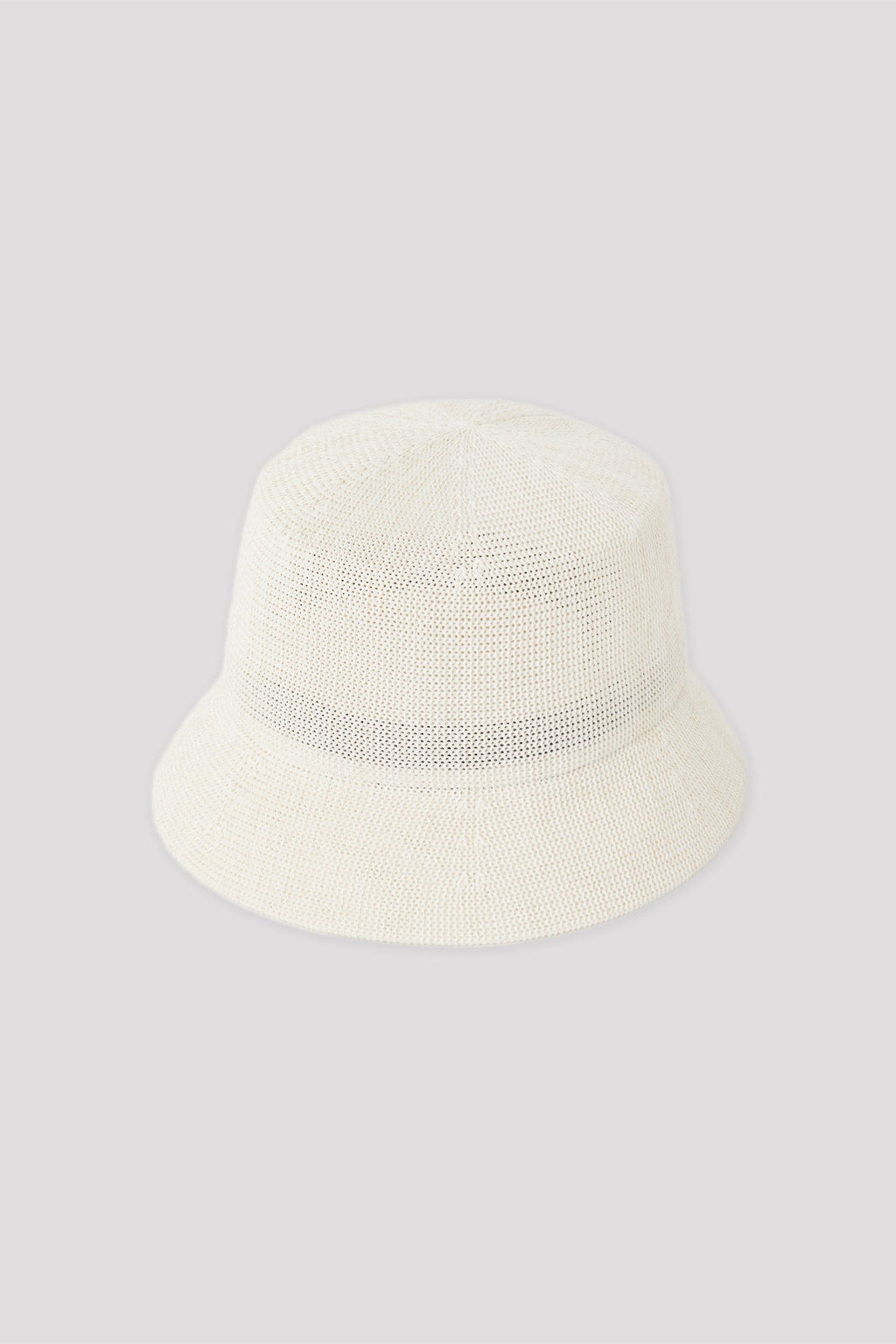 MESH KNIT GLITTER BUCKET HAT