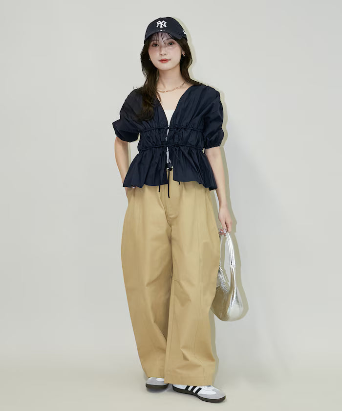 2WAY Shirring Blouse Limited Edition