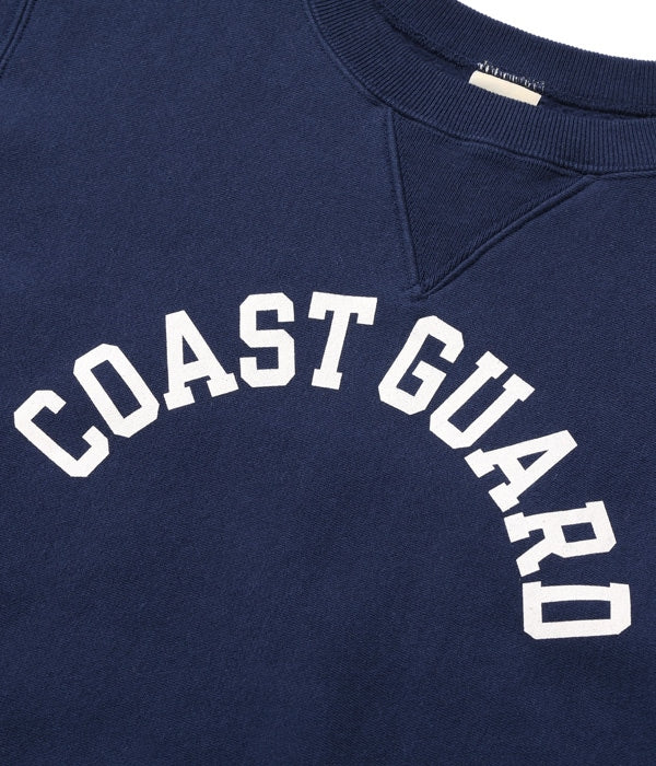 HORIZONTAL KNITTING SWEAT SHIRT ���COAST GUARD���