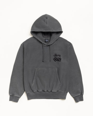 DICE HOODIE PIGMENT DYED