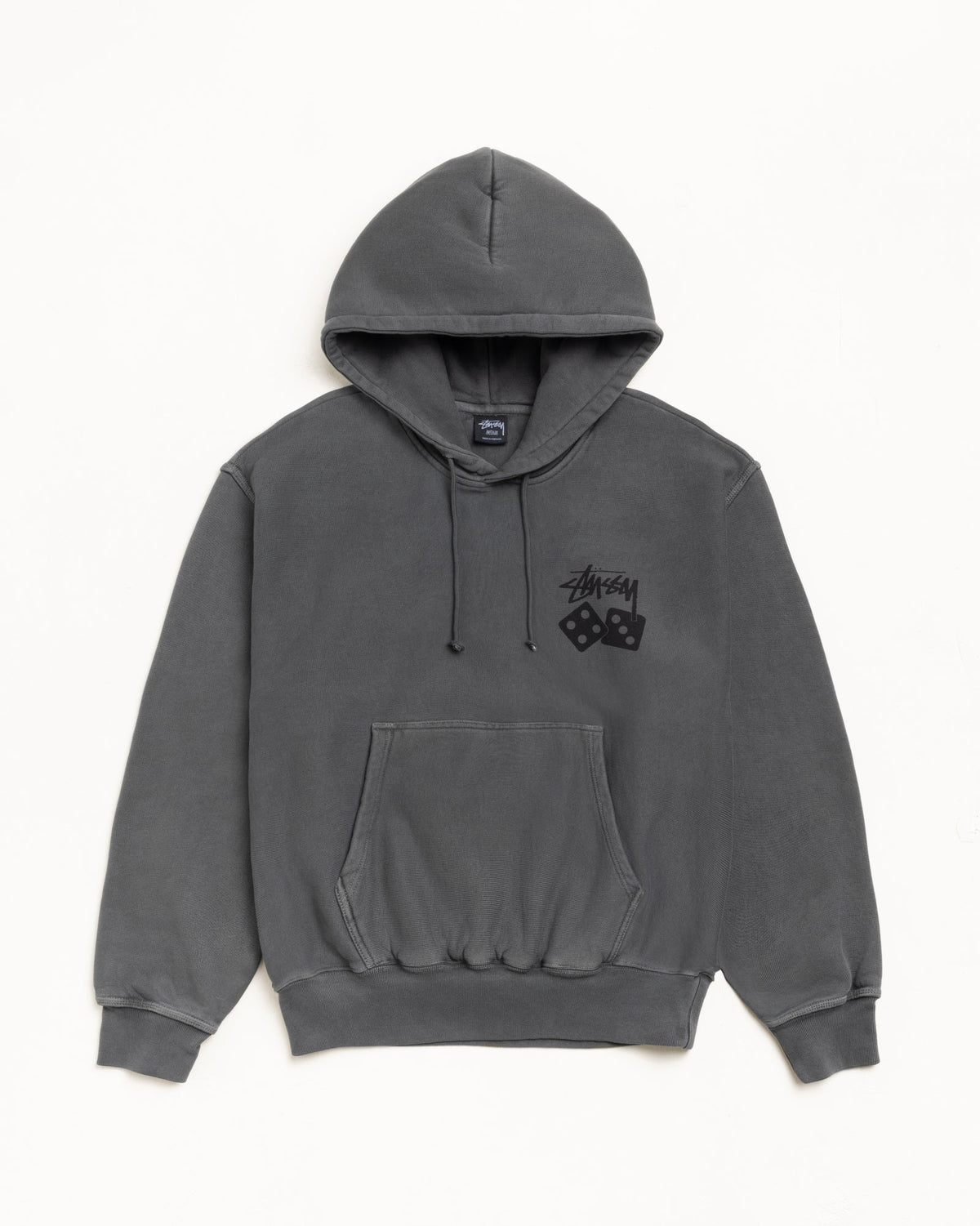 DICE HOODIE PIGMENT DYED