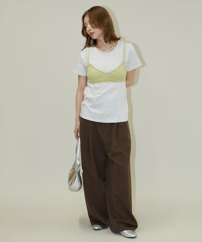 <Set Item> Chibi Bra Set T-Shirt Limited Release