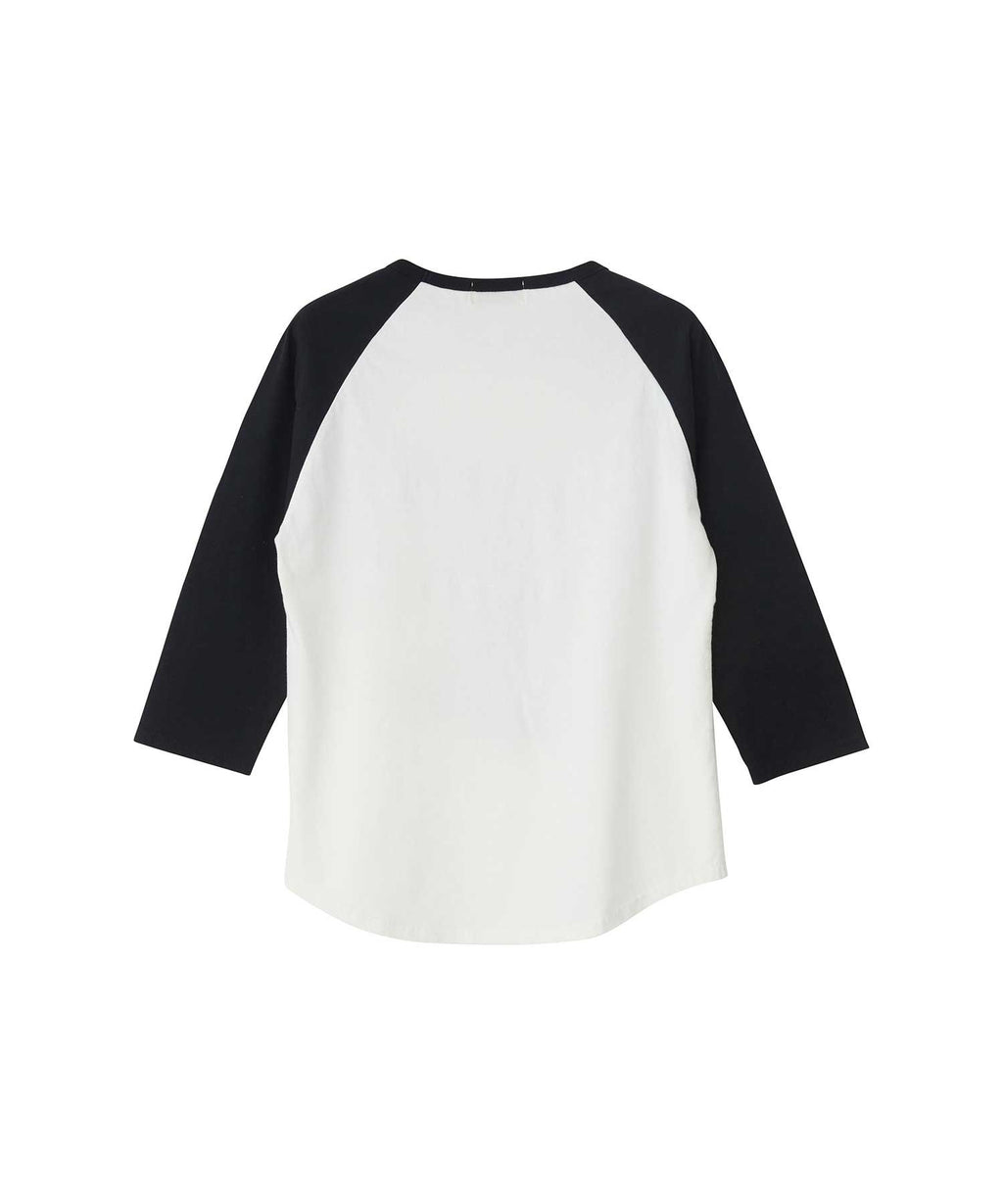 Hysteric Woman Cat Three-Quarter Sleeve T-Shirt