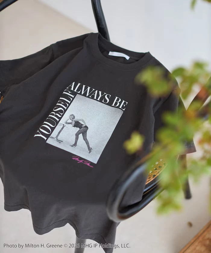 Marilyn Monroe Short Sleeve Monochrome Photo T-shirt
