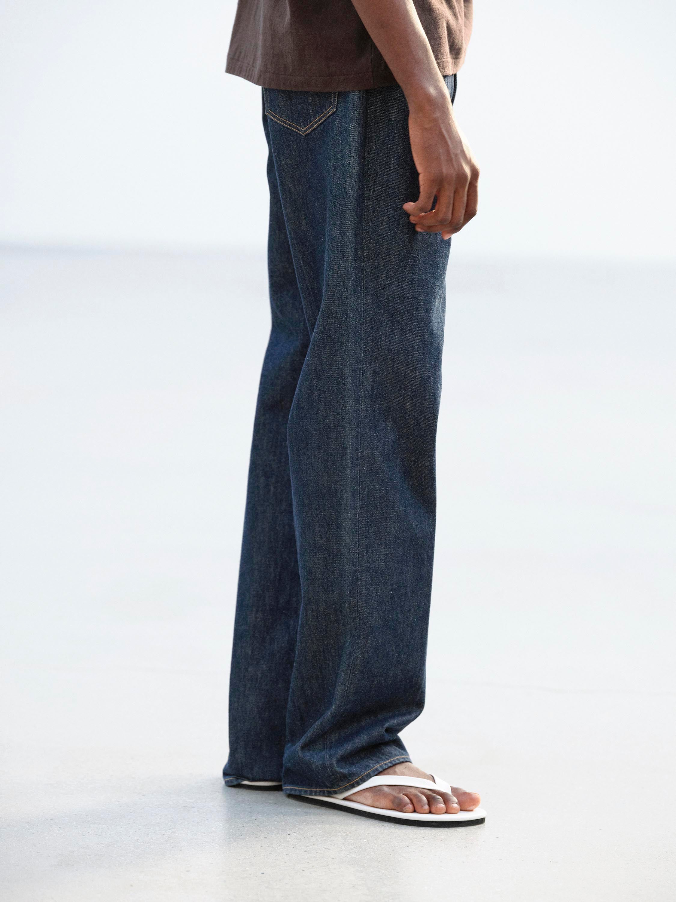 HARD TWIST DENIM 5P PANTS