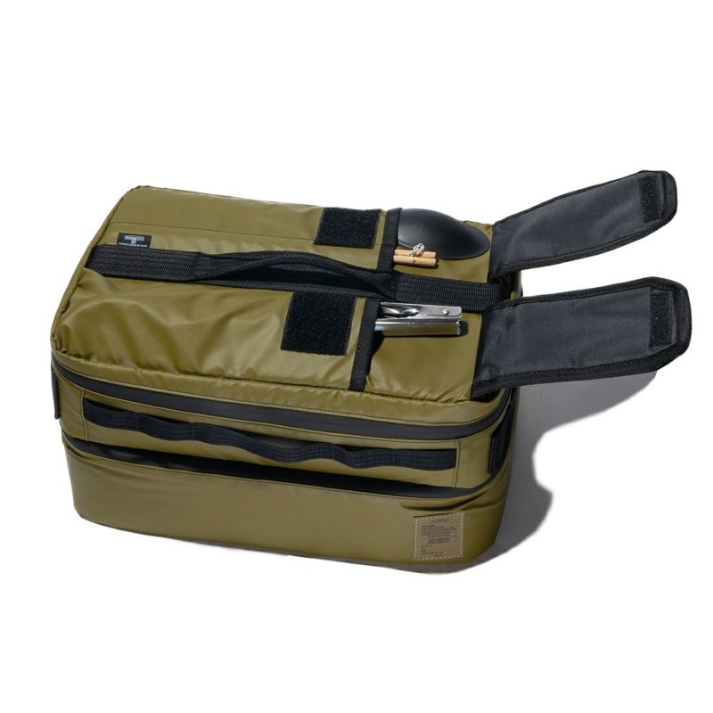 NYLON POLYCARBONATE ALL IN DISH CASE/KHAKI