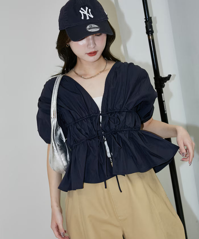 2WAY Shirring Blouse Limited Edition