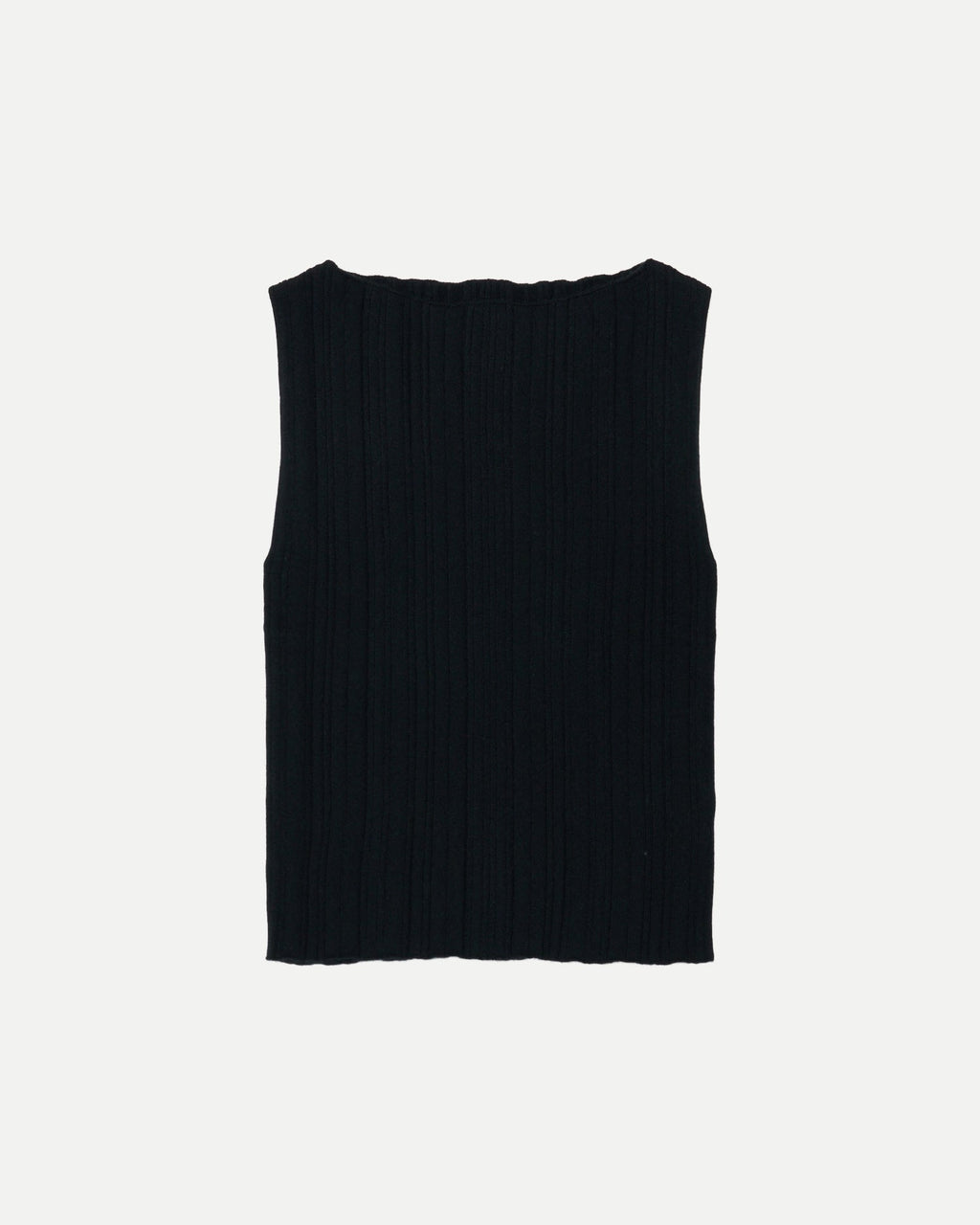 BABY CASHMERE NO SLEEVE PULLOVER