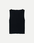 BABY CASHMERE NO SLEEVE PULLOVER