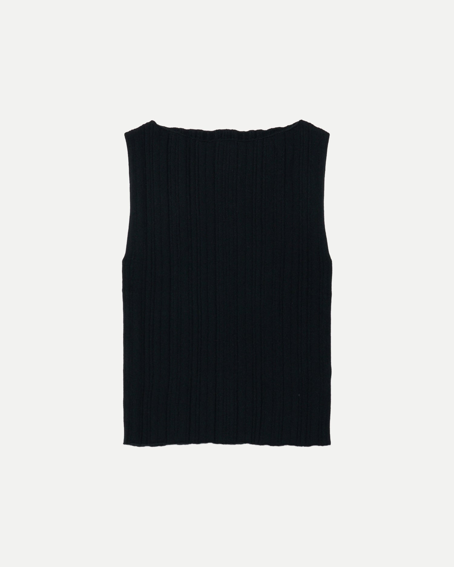 BABY CASHMERE NO SLEEVE PULLOVER