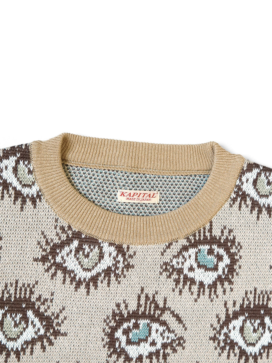 8G Jacquard Knit SPEAKEASY Pattern Vintage...