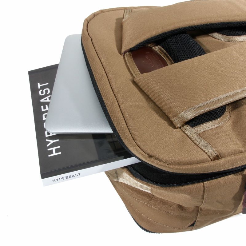 CORDURA DOBBY 305D 3WAY BACK PACK sizerS/KHAKI