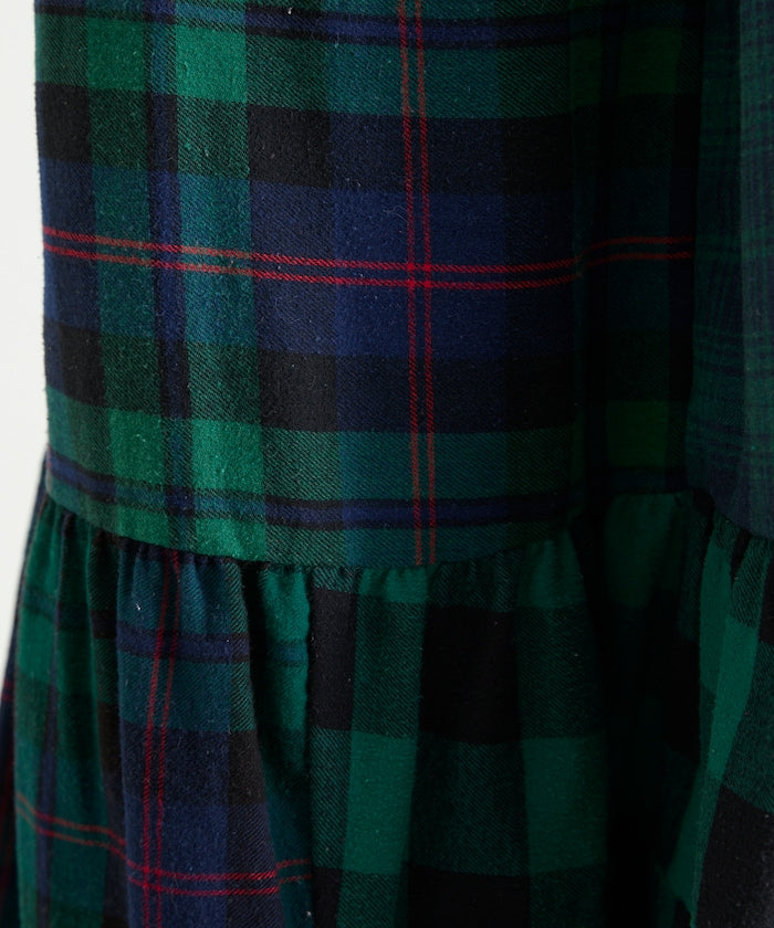 Vintage Remake Check Cami Dress