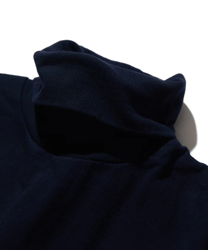 Double Face Cotton Turtleneck Shirt